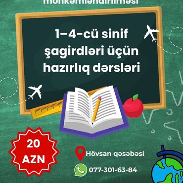 1-4-cü sinif şagirdləri üçün hazırlıq dərsləri Fənn:Azərbaycan Dili