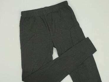 czarna bluzka z rozszerzanymi rękawami: Leggings for kids, Destination, 16 years, 170, condition - Good