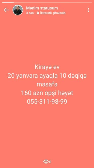 kirayə evlət: Uzunmüddətli kirayə mənzillər