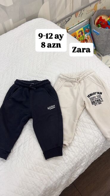 Детская обувь: Финки, спортивные брюки, Унисекс, 9 - 12 мес., Zara Kids