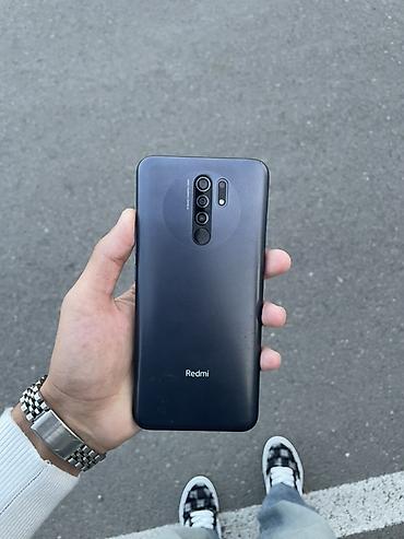 not 15 pro plus: Redmi 9, 64 GB, rəng - Boz, Barmaq izi — 1