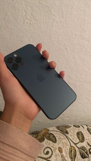 танк 3 телефон цена бишкек: IPhone 12 Pro, Колдонулган, 512 ГБ, Blue Titanium, Заряддоочу түзүлүш, Коргоочу айнек, Каптама, 100 %