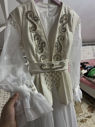 длинные платья для полных девушек: Кече көйнөгү, Узун модель, Жеңдери менен, M (EU 38)