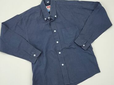 koszula safari: Shirt 10 years, condition - Good, pattern - Monochromatic, color - Blue