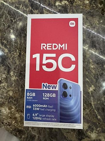Redmi: Redmi, Redmi 15C, Б/у, 128 ГБ, цвет - Золотой — 3