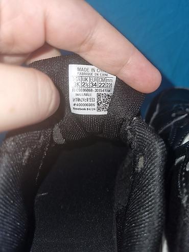 Uşaq dünyası: Rəng - Qara Krossovkalar, Reebok, Ölçü: 34, Oğlan üçün — 3