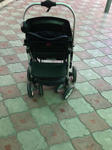 детская коляски: Балдар арабасы, түсү - Көк, Колдонулган