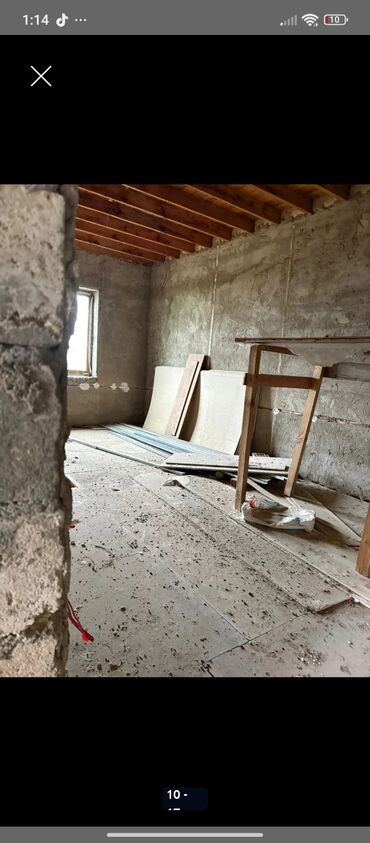 Həyət evləri və villaların satışı: Satılır: iki mərtəbəli yarımçıq tikili və həyətyanı sahə - Tikintisi — 7