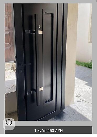 seyf qapilar qiyməti: Məhsul: Metal giriş qapısı - Material: qalın metal konstruksiya — 2
