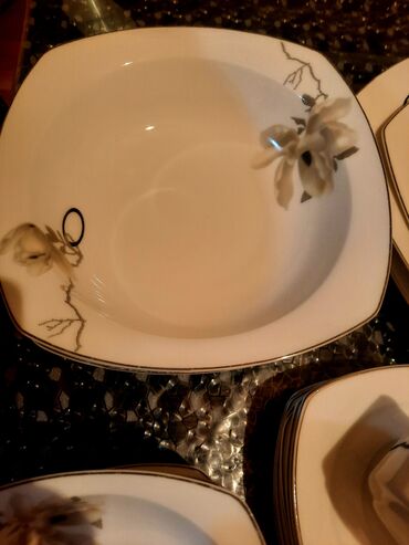 Nahar dəstləri və servizlər: Nahar dəsti, rəng - Ağ, Farfor, 8 nəfərlik, Almaniya -da lalafo.az — 5 Nahar dəstləri və servizlər: Nahar dəsti, rəng - Ağ, Farfor, 8 nəfərlik, Almaniya — 5