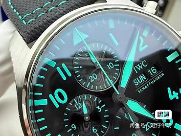 часы audemar: IWC Schaffhausen Pilot’s Watch Chronograph “Tiffany” style - Корпус — 4