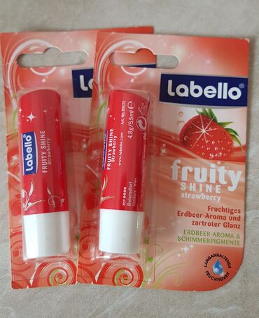 косметика ош: Продаю итальянские бальзамы для губ Labello fruity shine