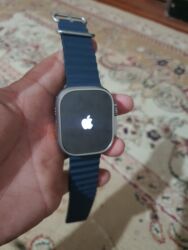 модем для телевизора: Apple Watch Ultra 2, титановый корпус, ремешок Ocean Band (синий) акб