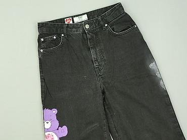 moda jeansy: Bershka, Jeansy damskie, rozmiar M — 1