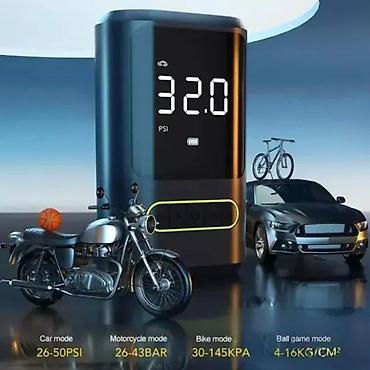 Alati za automobile: Pumpa-kompresor za naduvavanje auto guma ATJ-8466 NOVO. Opis — 12