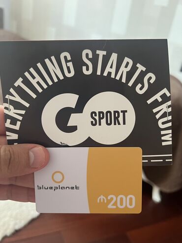 hediyyeler kisi ucun: GoSport hediyye karti 200 aznlik Nike,Gosport,courier magazalarinda