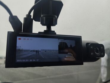 Chevrolet: İkiqat kamera funksiyalı avtomobil DVR (videoqeydiyyatçı) - Ön və