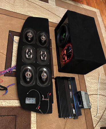 Dinamiklər və sabvuferlər: ‼️TƏCİLİ‼️ Hamısı ideal vəziyyətdədir, təmirdə olmayıb, heç bir — 1