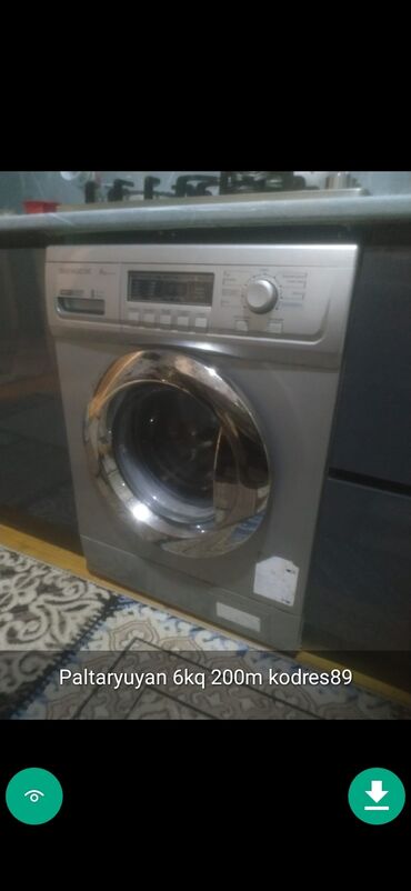 Paltaryuyan maşınlar: Paltaryuyan maşın 6 kq, İşlənmiş, Avtomat, Kredit yoxdur, Ünvandan götürmə -da lalafo.az — 30 Paltaryuyan maşınlar: Paltaryuyan maşın 6 kq, İşlənmiş, Avtomat, Kredit yoxdur, Ünvandan götürmə — 30