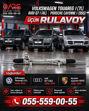 opel rulu: 🚘 VOLKSWAGEN TOUAREG • AUDI Q7 • PORSCHE CAYENNE — HİDRAVLİK RULEVOY — 1