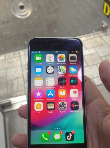 apple iphone 5s 16gb: IPhone 6, < 16 GB, Yaşıl, Zəmanət, Qırıq, Barmaq izi