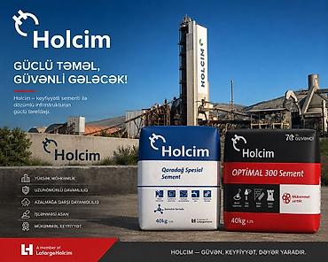 Holcim Sement, M-400, A-klass, Kredit yoxdur, Pulsuz çatdırılma lalafo.az -da Holcim Sement, M-400, A-klass, Kredit yoxdur, Pulsuz çatdırılma