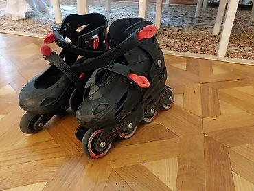 roller skates: Inline skeytlər (roller skates) – 4 təkərli, fitnes/şəhər sürüşü üçün — 1