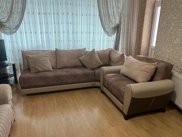 Divan və kreslo dəstləri: Künc divan