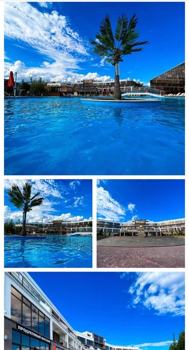 дом отдыха иссык куль: Таунхаус, ЦО Baytur Resort & Spa, Бостери, Детская площадка, Парковка, стоянка, Закрытый пляж