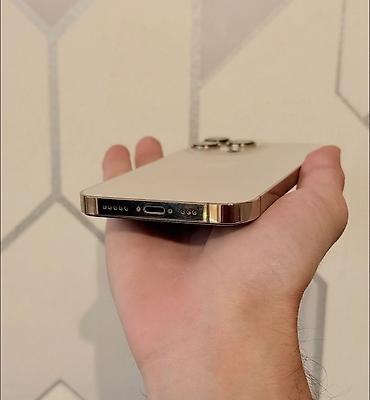 Apple iPhone: IPhone 14 Pro, 128 GB, Matte Gold, Zəmanət, Simsiz şarj, Face ID — 3