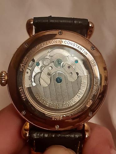 Qol saatları: İşlənmiş, Qol saatı, Vacheron Constantin, rəng - Qara — 2
