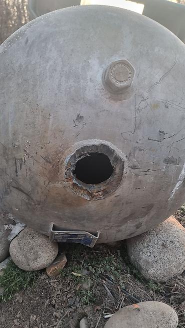 Бочки и ёмкости: Горизонтальная стальная толстостенная емкость/ресивер высокого — 2