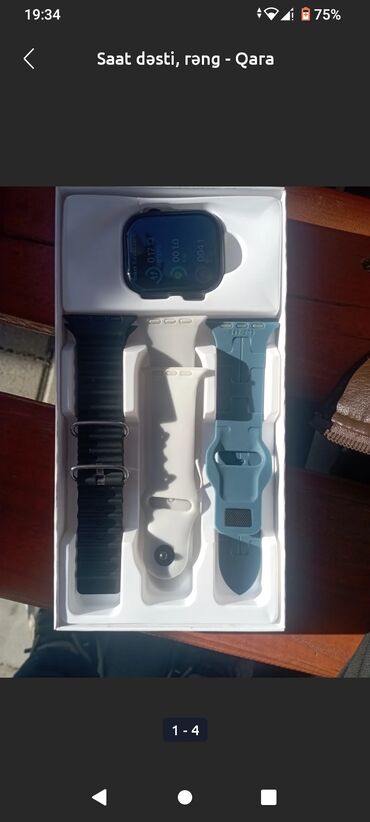 Smart saatlar: Yeni, Smart saat, Аnti-lost, rəng - Qara — 6