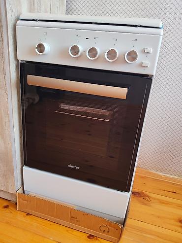 simfer духовка: Газовая плита Отдельностоящая, 4 конфорки, Новый — 1