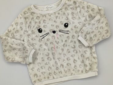 sweterek świąteczny 110: Bluza, H&M, 5-6 lat, 110-116 cm, stan - Zadowalający