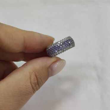 женские серебряные кольца: Серебряный кольцо Италия Серебро 925 пробы Размер 16 Цена 1800 сом