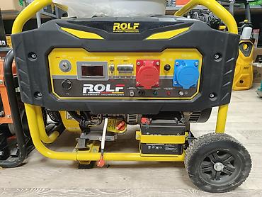 генер: Бензиновый электрогенератор ROLF (Germany Technology), мобильный, на — 1