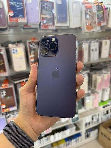 IPhone 14 Pro Max, Б/у, 256 ГБ, Deep Purple, 100 %