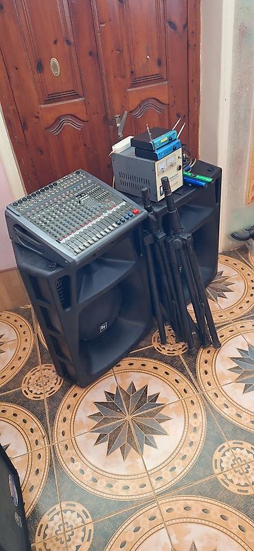 nərd taxta satışı: Hazır komplekt aparat 1)OriginalAmerika Electro voice Sx 500+ kalonka — 3