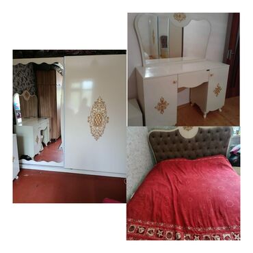 2 təknəfərlik çarpayı, Dolab, Termo, 2 tumba, İşlənmiş