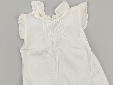 bluzka fuksja elegancka: Bluzka, H&M, 5-6 lat, 110-116 cm, stan - Dobry