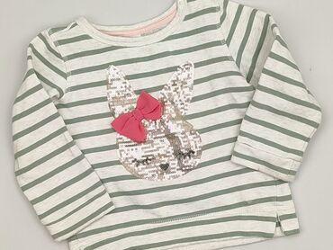 czarna podkoszulka z croopa: Світшот, H&M, 1,5-2 р., 86-92 см, стан - Дуже гарний