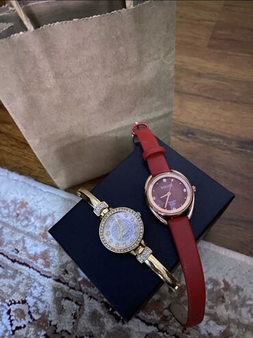 часы женские наручные новые: Часы в хорошем состоянии! 
Красный 300с
Жёлтые 350с