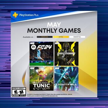 Oyun diskləri və kartricləri: Yeni Abunəlik, PS5 (Sony PlayStation 5), Pulsuz çatdırılma