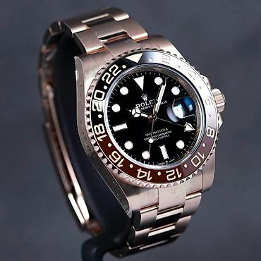 meta eynək: Rolex GMT‑Master II “Root Beer” (Everose Rolesor) Rolex, Rolex saat — 5