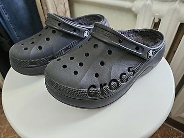 кроксы бу: Сабо, 37, Crocs, Б/у, цвет - Черный — 1