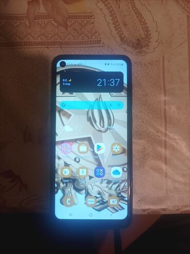 ucuz telefonlar samsung islenmis: Samsung Galaxy A21S, 32 GB, rəng - Göy, Sensor, Barmaq izi, Simsiz şarj