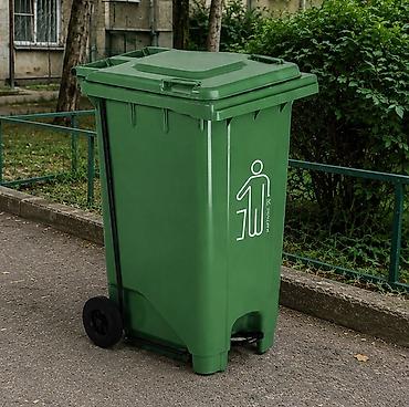 mat: Артикул: MKS-UT-031 Название: Мусорный бак пластиковый 240 л с педалью — 3