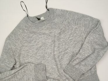 hm szary sweter: H&M, Women`s sweater, M (EU 38)