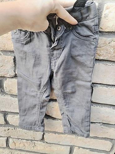 terranova devojcice: H&M farmerke za dečake, veličina 74 (6–9 meseci). - Boja: siva - — 1